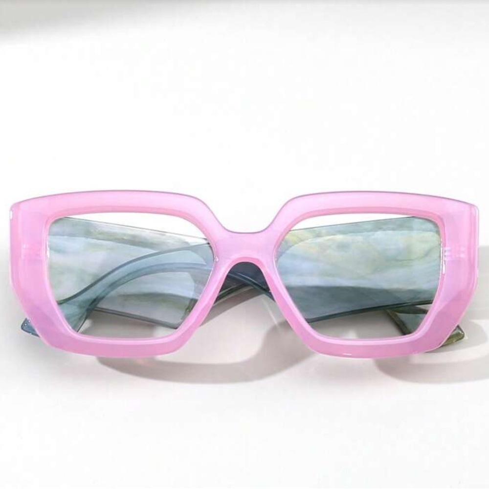 ✨Stylish Pink Women's Glasses - Picture 7 of 10